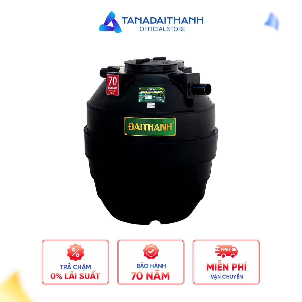 Bồn tự hoại Đại Thành 3000L