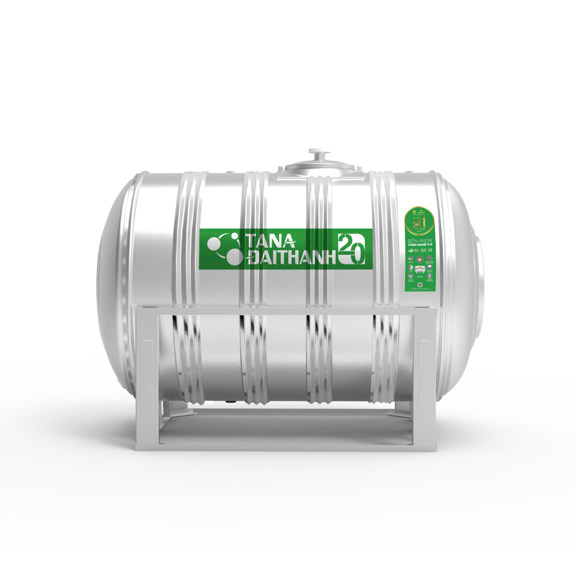 Bồn Inox SUS 304 TADT20 – 1000L Ngang
